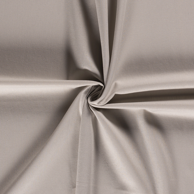 Woven Viscose Linen fabric Unicolour Light Grey