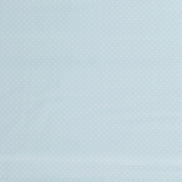 Cotton Poplin fabric Dots Mint