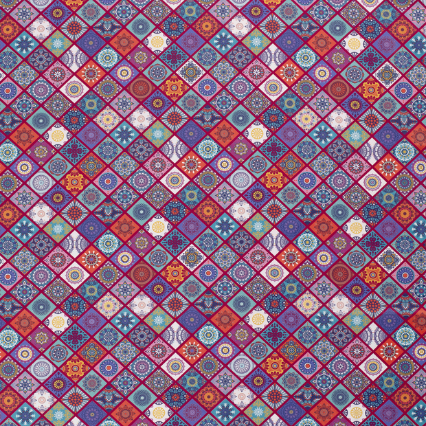 Cotton Poplin fabric Wine red matte 