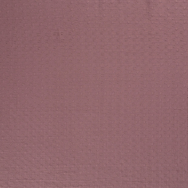 Muslin fabric Pink matte 
