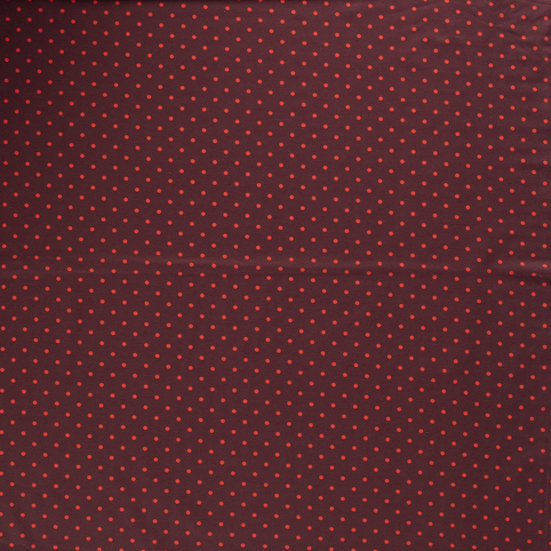 Cotton Jersey fabric Bordeaux soft 