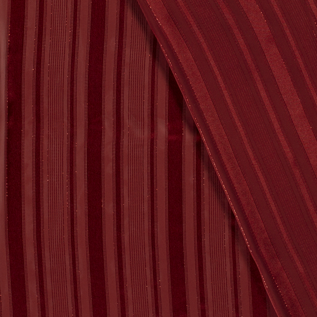 Chiffon Damast fabric Unicolour Lurex 