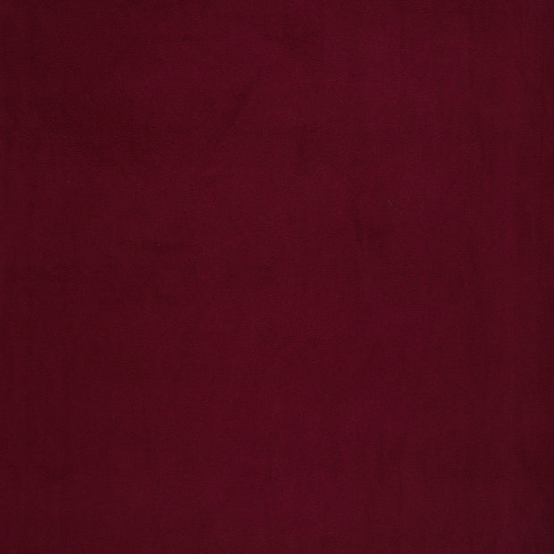 Microfleece fabric Dark Red soft 