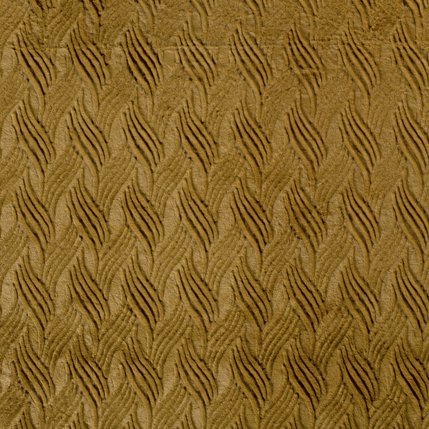 Fausse Fourrure tissu Camel mat 