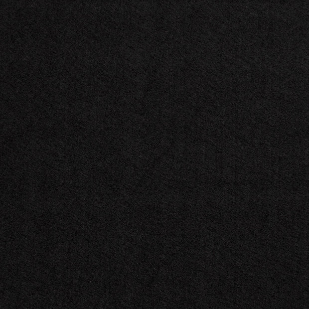 Felt 1.5mm fabric Unicolour Black