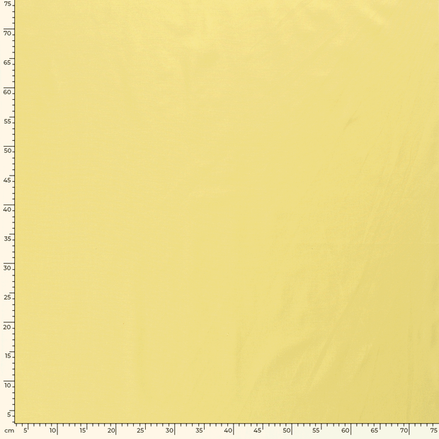 Cretonne fabric Unicolour Yellow
