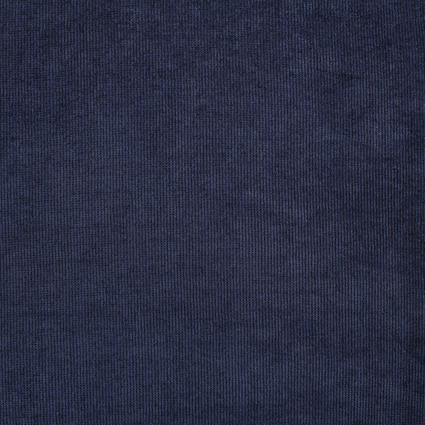 Heavy Knit tissu Bleu Marine doux 
