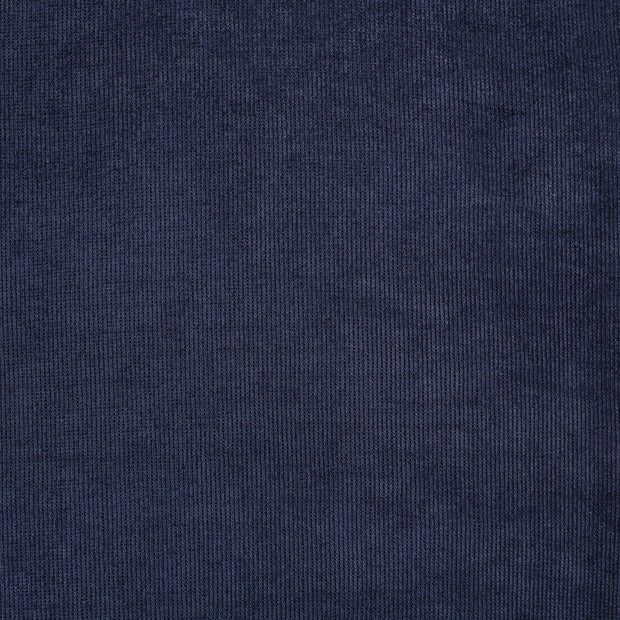 Heavy Knit fabric Navy soft 