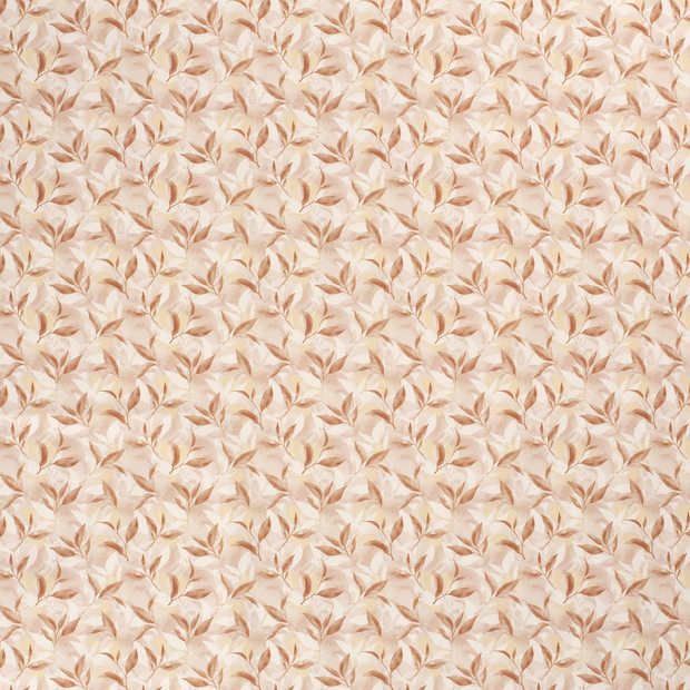 Panama BCI Cotton tissu Rose clair mat 