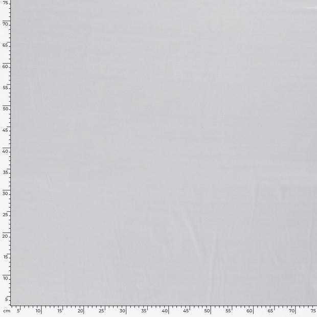 Satin Stretch fabric Unicolour Optical White