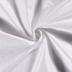 Taffetas froissé Unicolore Blanc optique