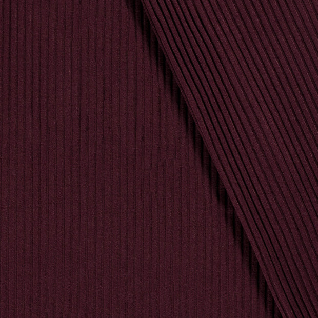 Rib Jersey tissu Unicolore 