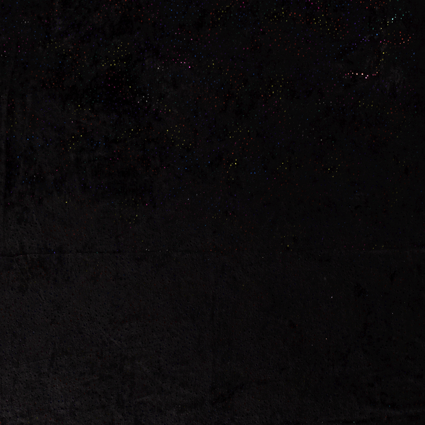Velvet fabric Black smooth 