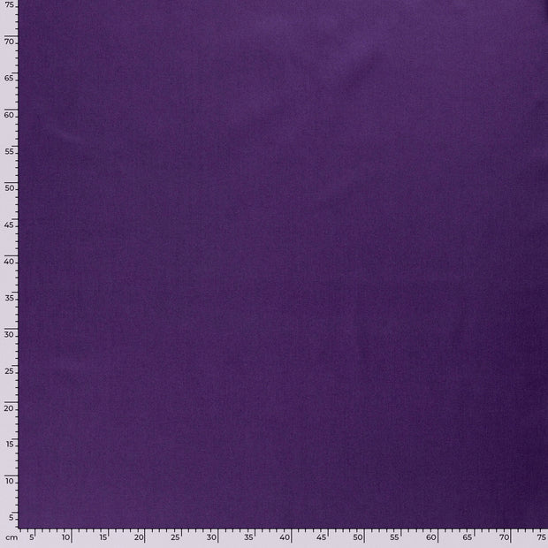 Canvas tissu Unicolore Aubergine