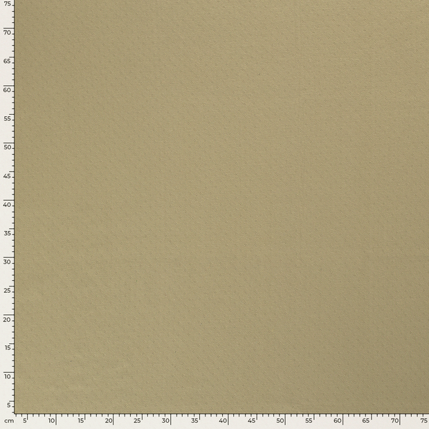 Pinpoint fabric Unicolour Olive Green