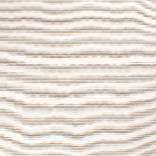 Jersey de Coton tissu Blanc cassé doux 