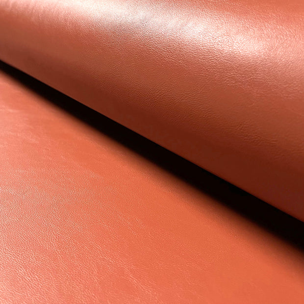 Artificial Leather fabric Unicolour Brique