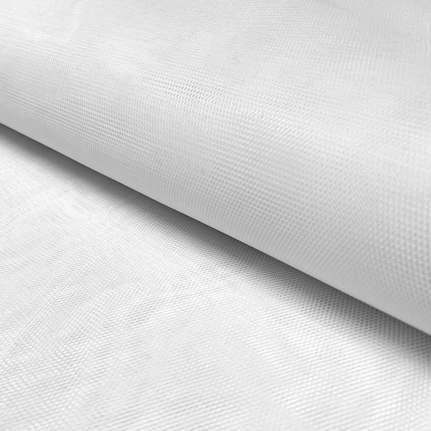 Tulle fabric Unicolour Optical White