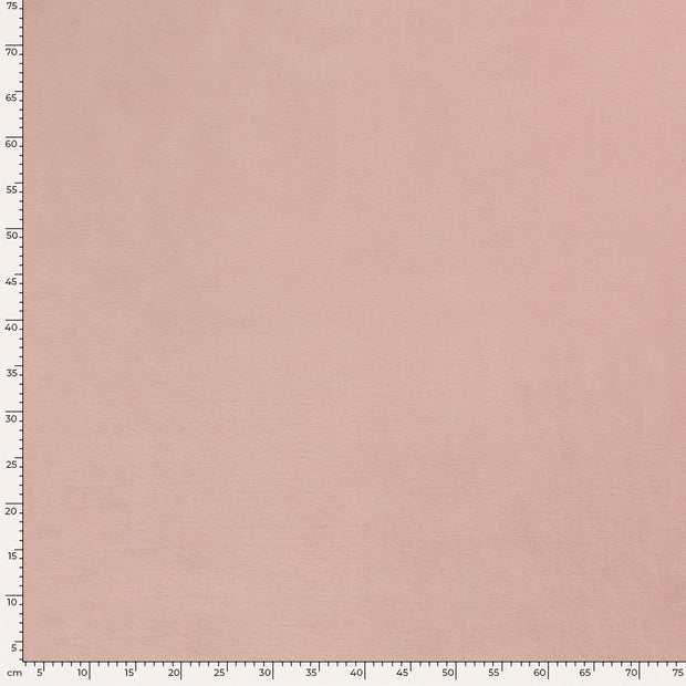 Nicky velours fabric Unicolour Old Pink