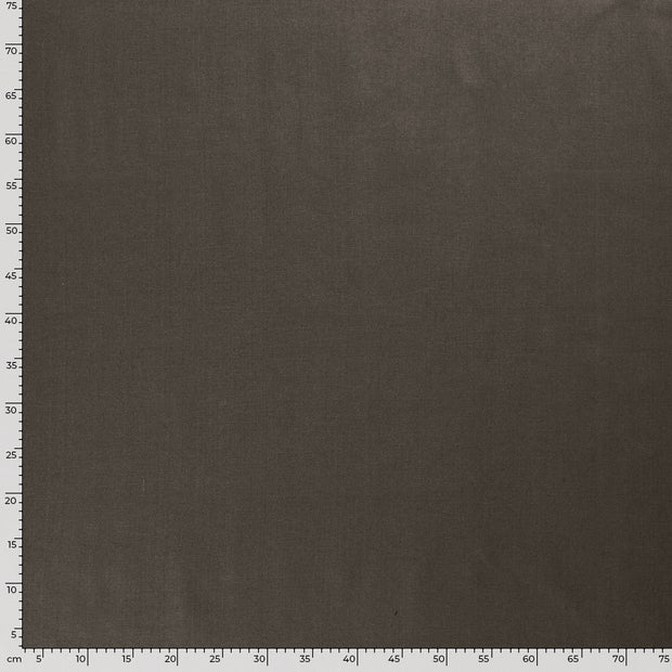 Canvas fabric Unicolour Taupe Grey