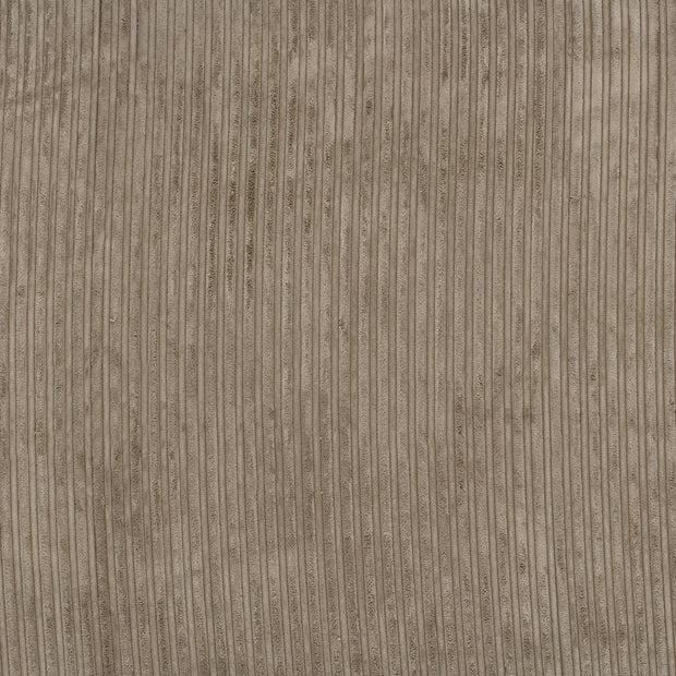 Corduroy 4.5w fabric Taupe Grey matte 