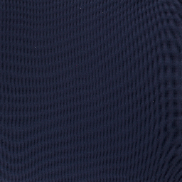Gauffré Jersey tissu Bleu Marine mat 