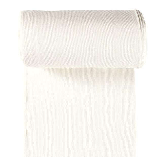 Bord Cote 2x2 tissu Blanc cassé mat 