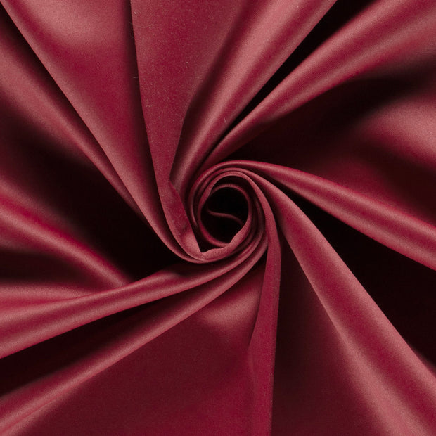 Dimout tissu Unicolore Rouge Bordeaux
