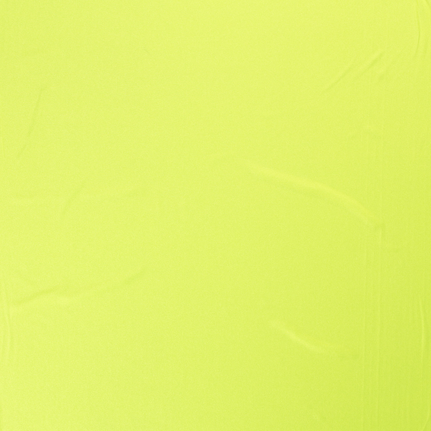 Badpakken Jersey stof Neon Geel licht glanzend 