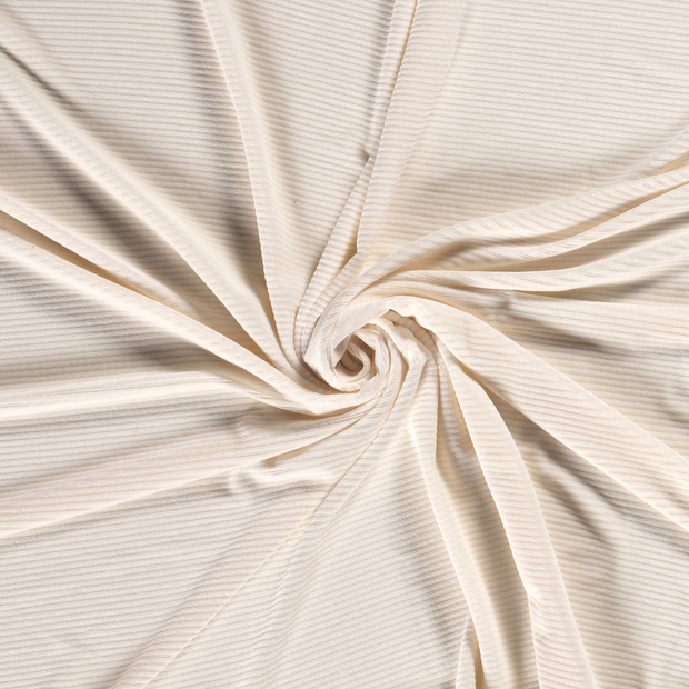Velvet fabric Off White 