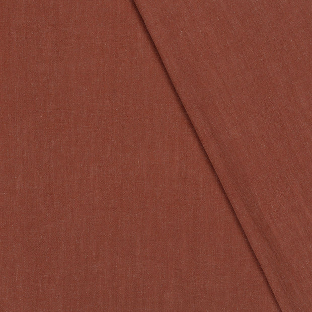 Woven Viscose Linen fabric Unicolour slub 