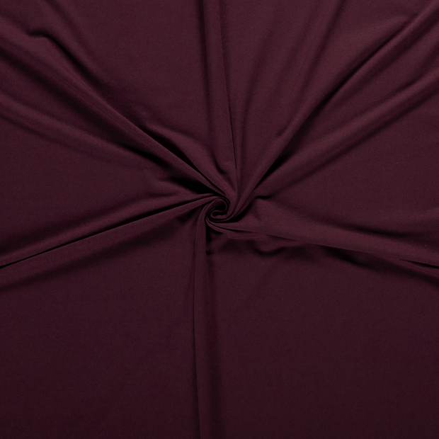 French Terry fabric Wine red 