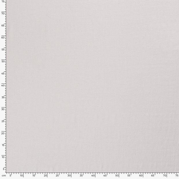 Woven Viscose Linen fabric Unicolour Optical White