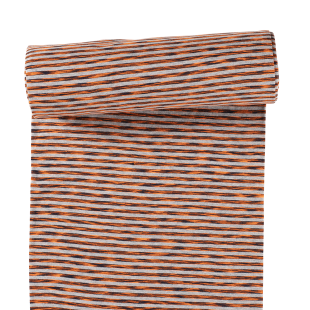 Bündchen Yarn Dyed fabrik Orange matt 