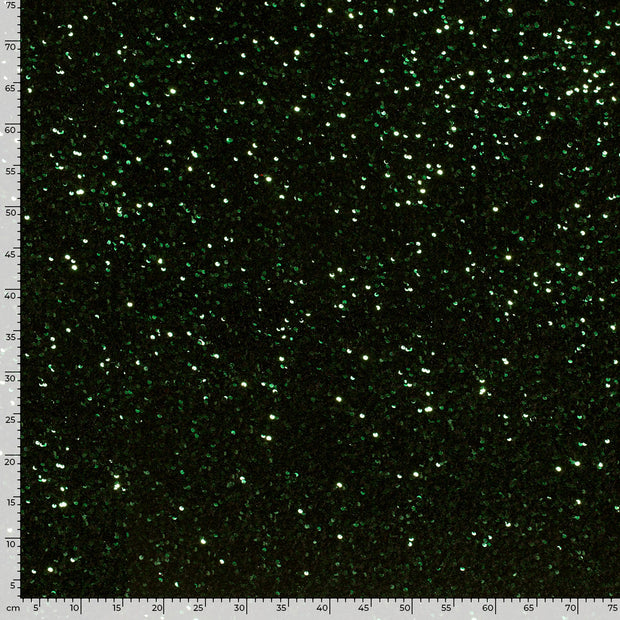 Velvet fabric Unicolour Dark Green