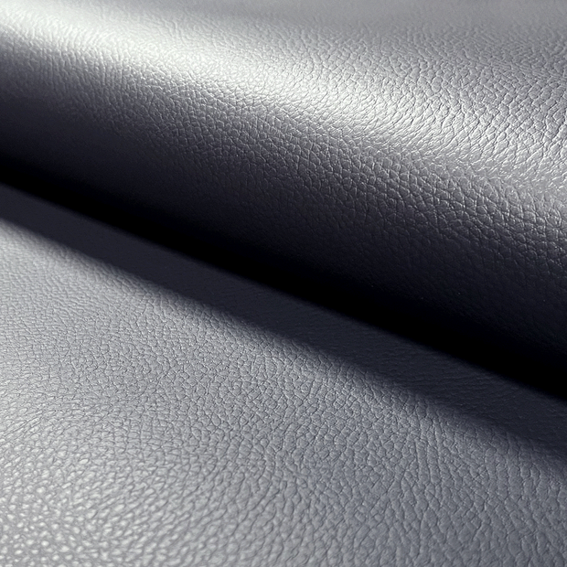 Artificial Leather fabric Unicolour Navy