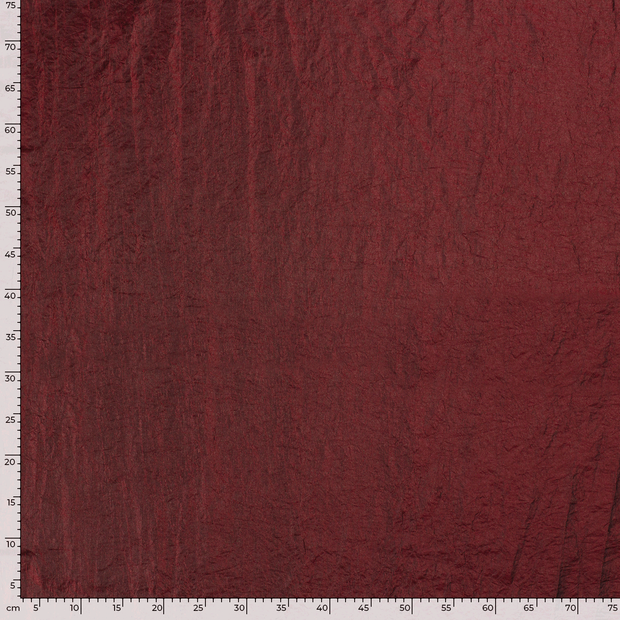 Taffeta fabric Unicolour Bordeaux