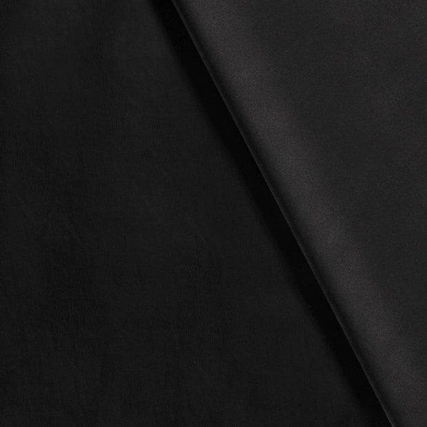 Stretch Leather tela Unicolor cepillado 