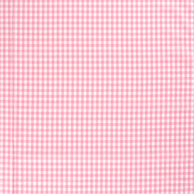 Katoen Poplin Garengeverfd stof Roze mat 