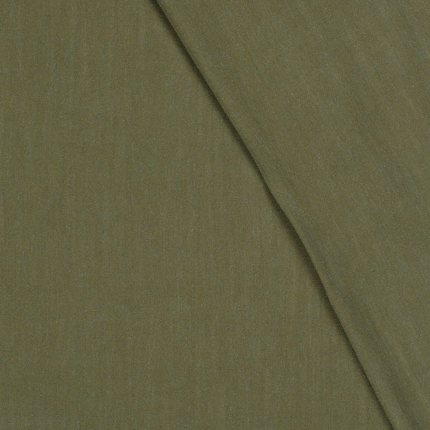 Lino Viscosa Tejido tela Unicolor slub 