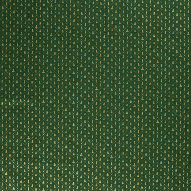Cotton Poplin fabric Green 