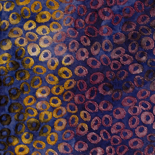 Burnout Jacquard fabric Tie Dye Purple