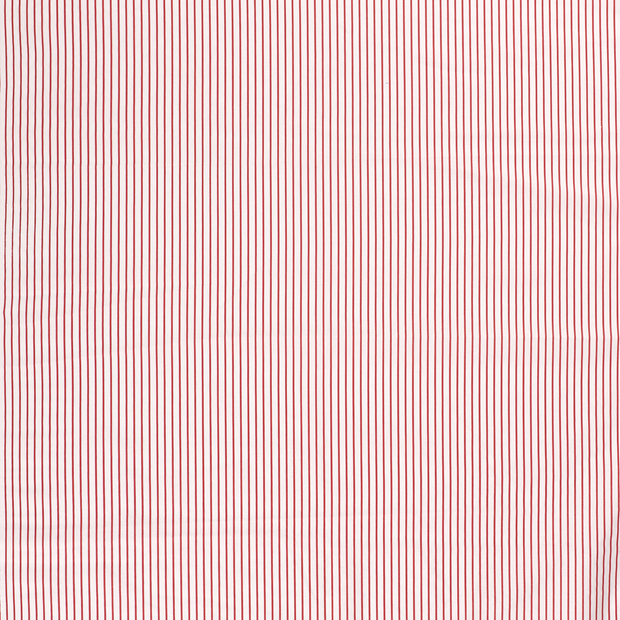 Popeline de Coton tissu Blanc optique mat 