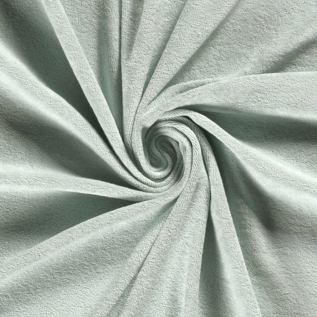 Stretch terry fabric Unicolour Ice Mint