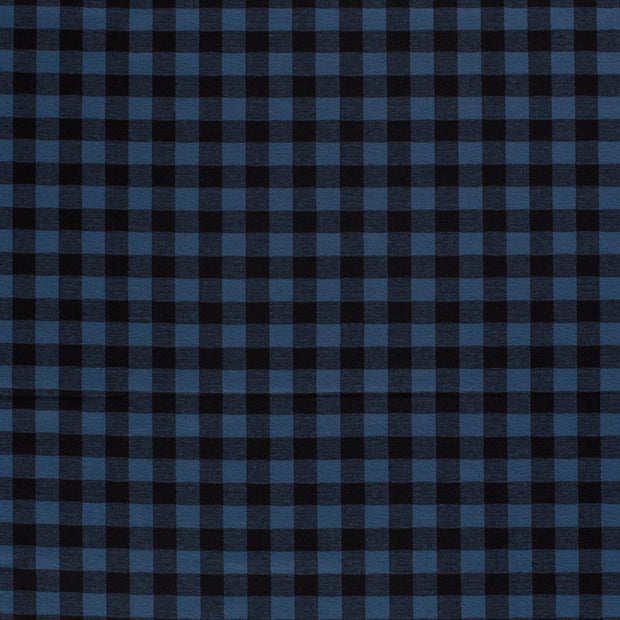 Jersey de Polyester tissu Indigo mat 