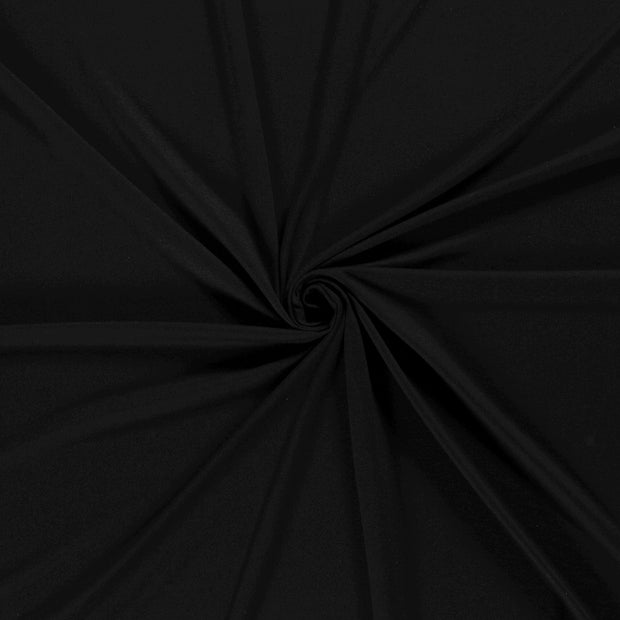 Jersey de Viscose tissu Noir 
