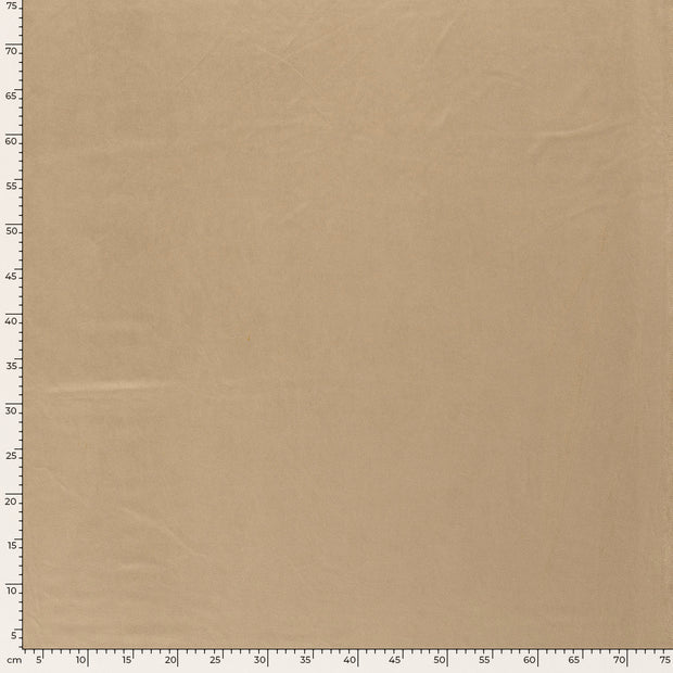 Cuir Suèdé tissu Unicolore Beige