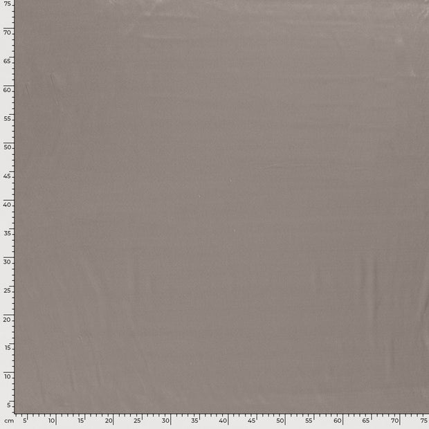 Satin Stretch fabric Unicolour Light Grey