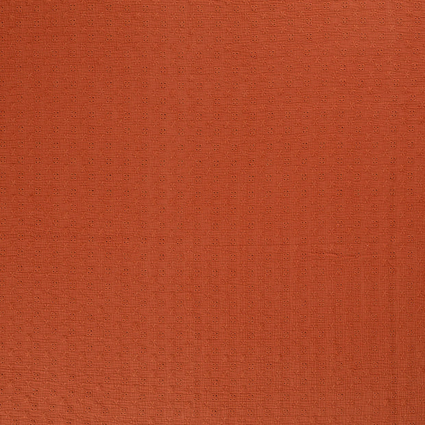 Muslin fabric Redwood matte 