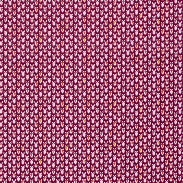 Cotton Poplin fabric Abstract Light Pink